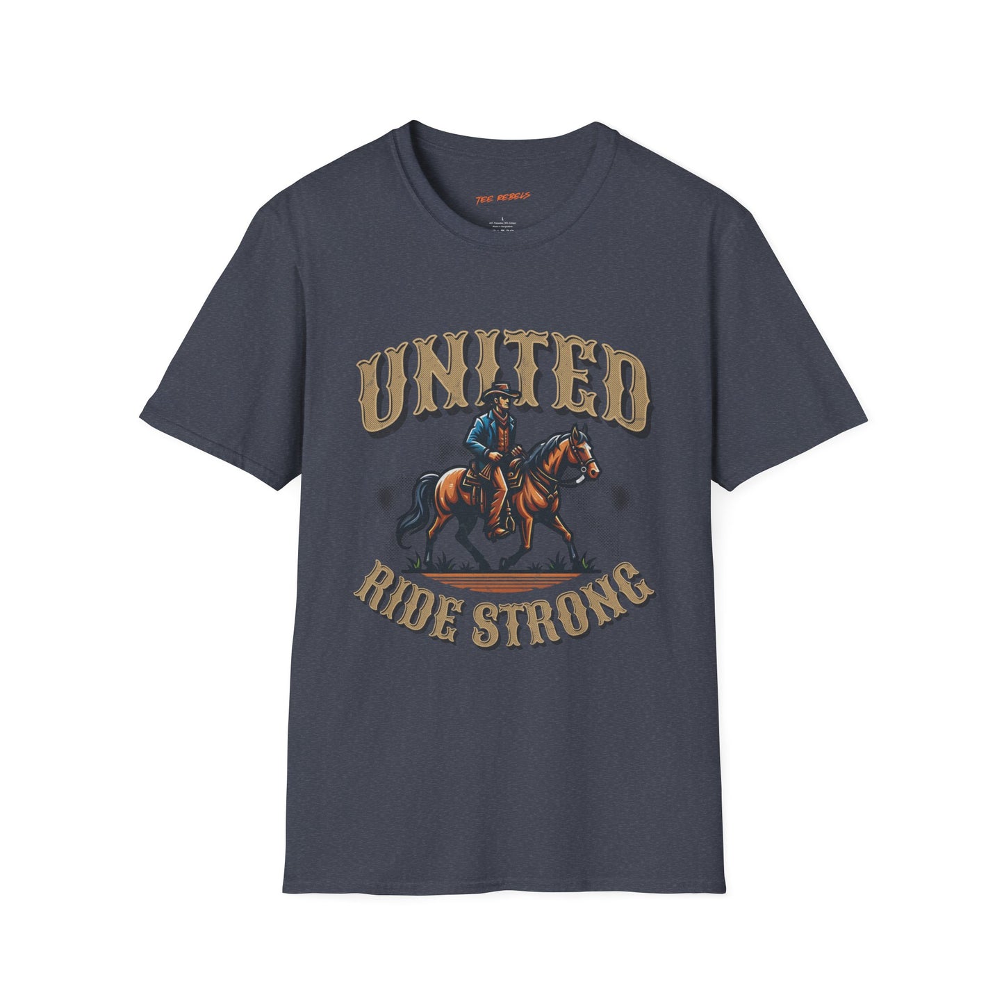 United Ride Strong Graphic Unisex Streetwear T-Shirt - Spread Love | Perfect for Casual Wear, Gifts, Festivals, Holidays