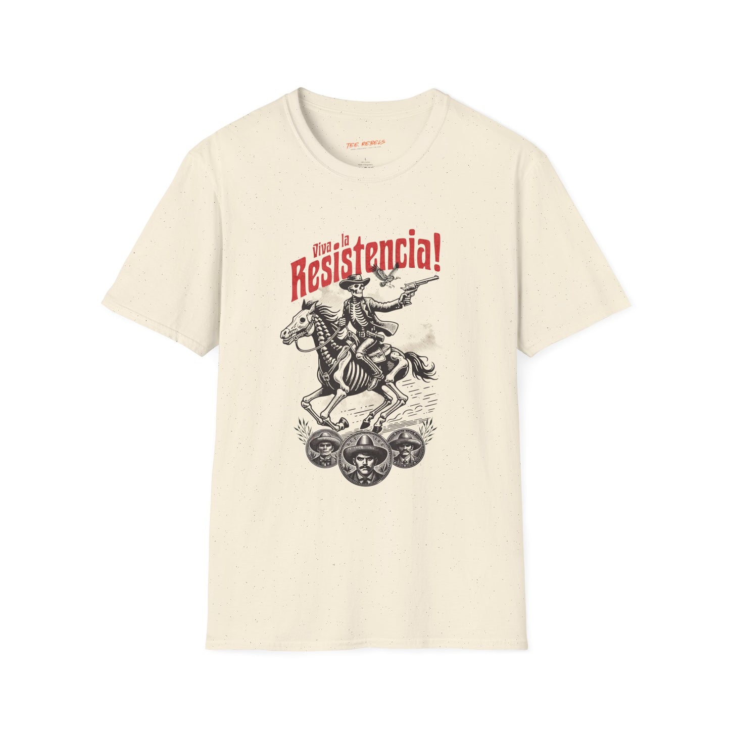 Viva a La Resistencia Graphic Unisex Streetwear T-Shirt - "Spread Love" | Trendy Casual Wear, Gift for Friends, Activism, Unique Style