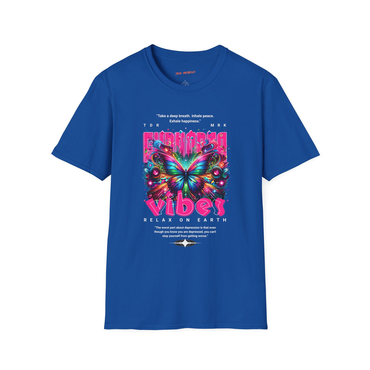 Euphoria Spread Love Rose Graphic T-Shirt