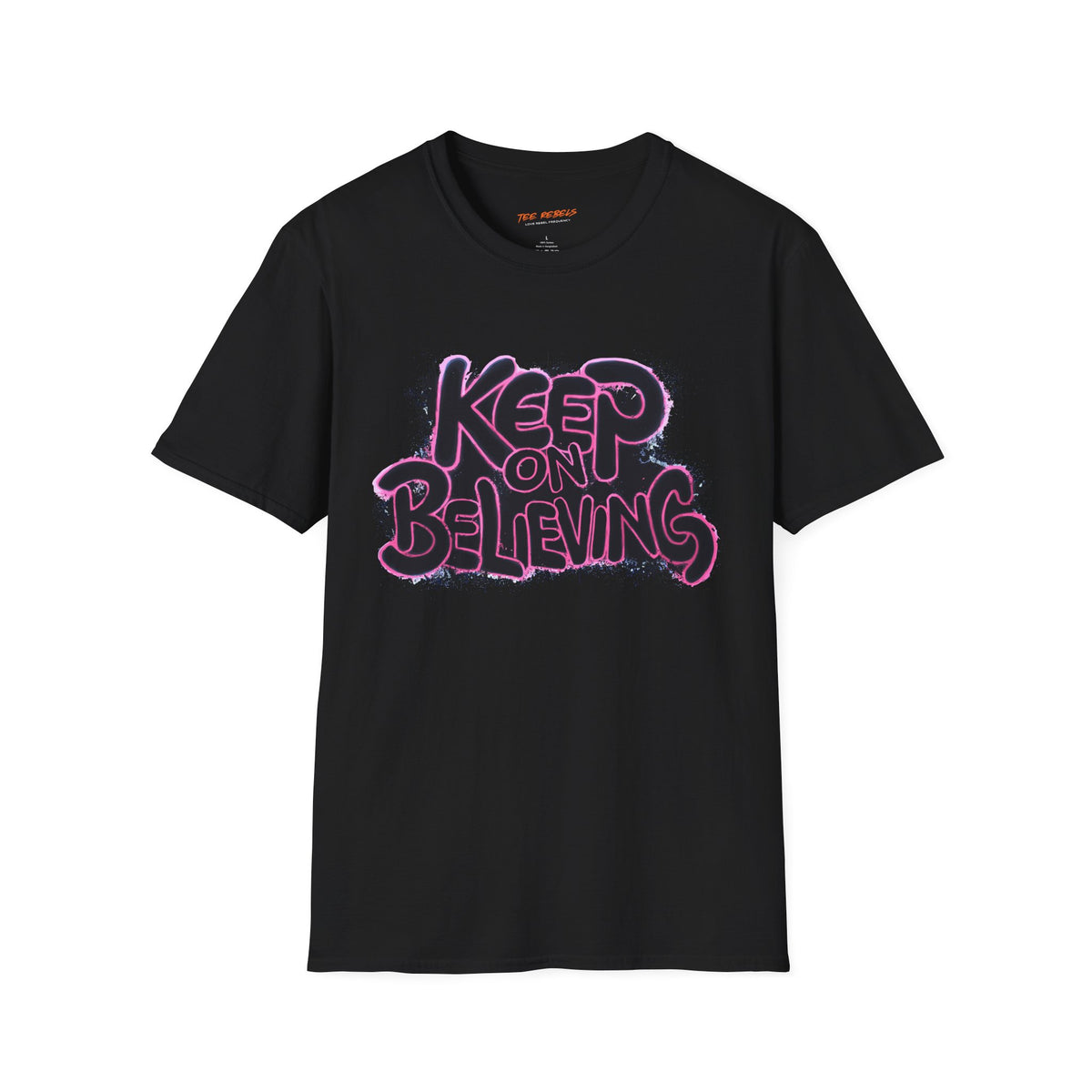 Motivational T-Shirt - Spread Love & Keep On Believing Graphic T-Shirt
