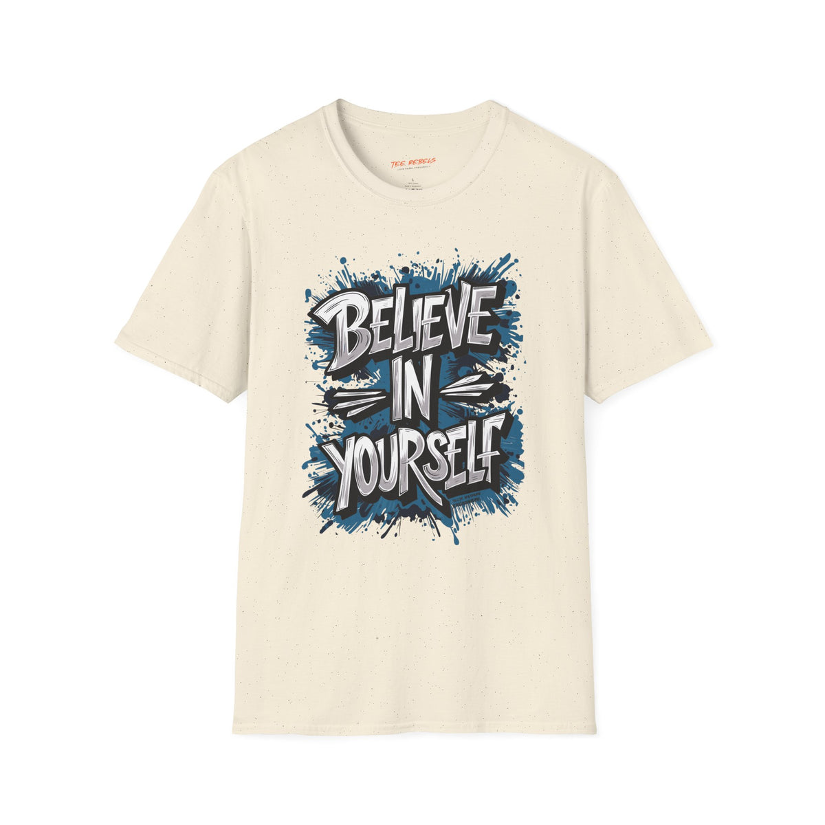 Motivational T-Shirt - Believe in Yourself & Spread Love Graphic T-Shirt