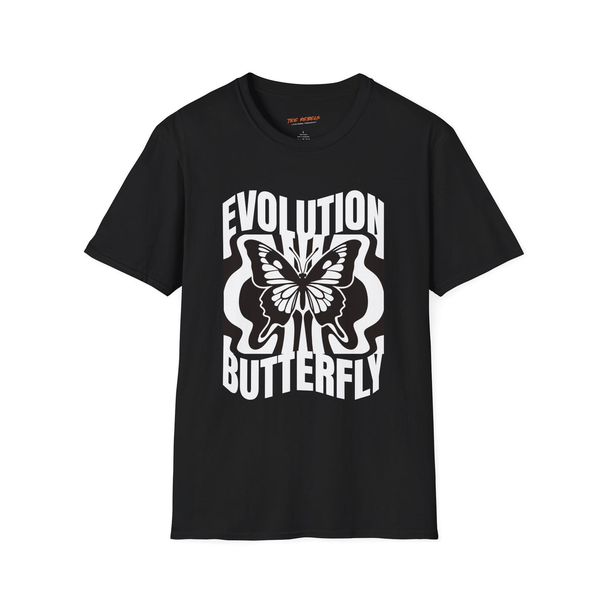 Evolution Butterfly 2 Spread Love Graphic T-Shirt