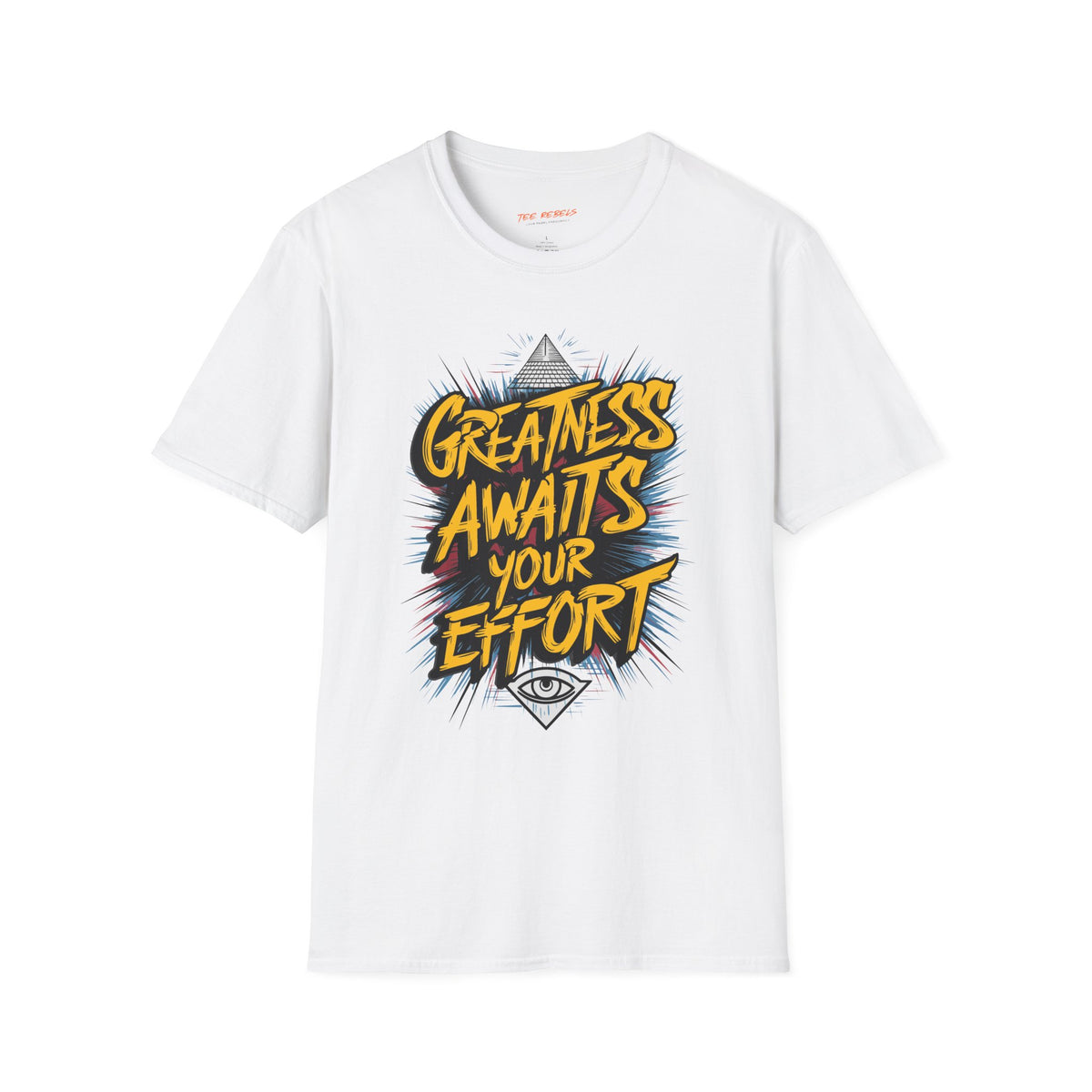 Motivational T-Shirt - Spread Love & Greatness Awaits Your Effort Graphic T-Shirt