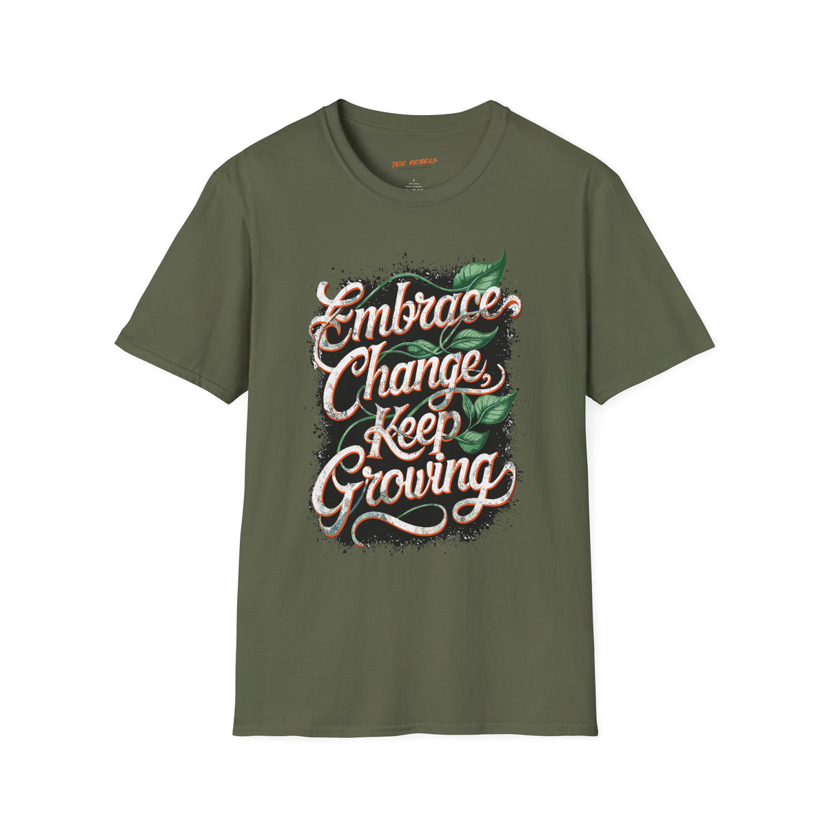 Motivational T-Shirt - Spread Love & Embrace Change Graphic T-Shirt