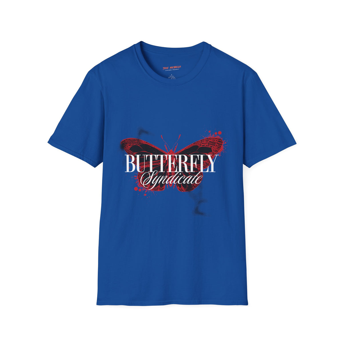 Butterfly Syndicate Spread Love Rose Graphic T-Shirt