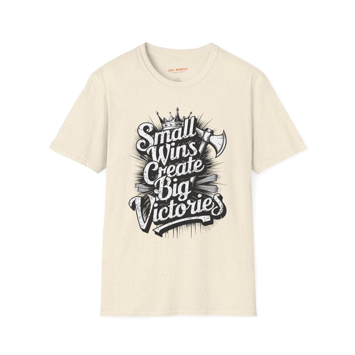 Motivational T-Shirt - Spread Love - Small Wins Create Big Victories Graphic T-Shirt