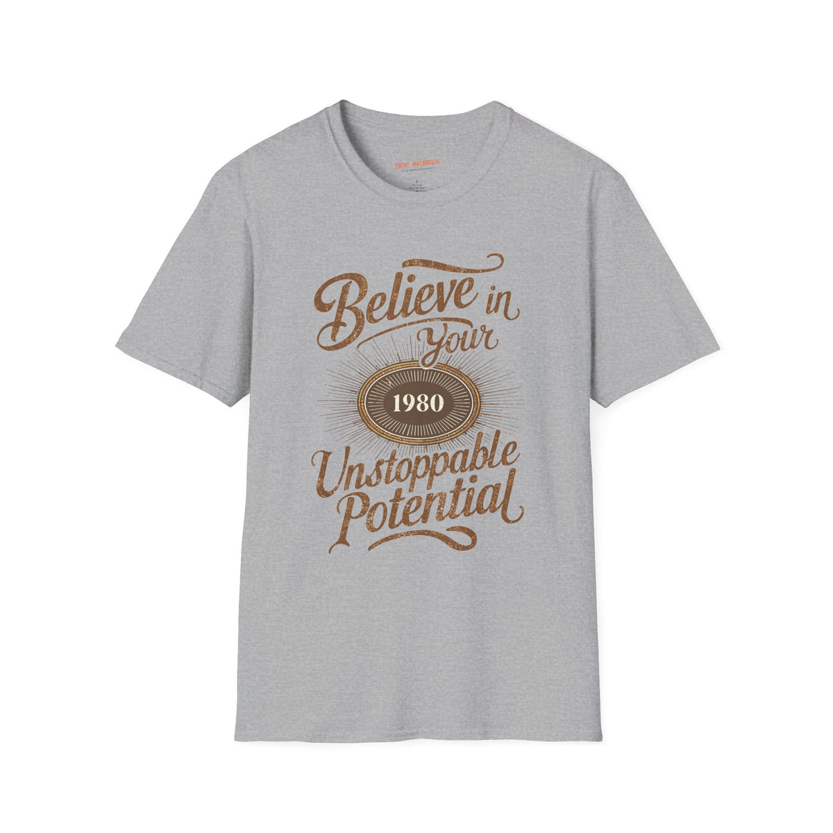 Motivational T-Shirt – Believe in Your Unstoppable Potential & Spread Love Graphic T-Shirt