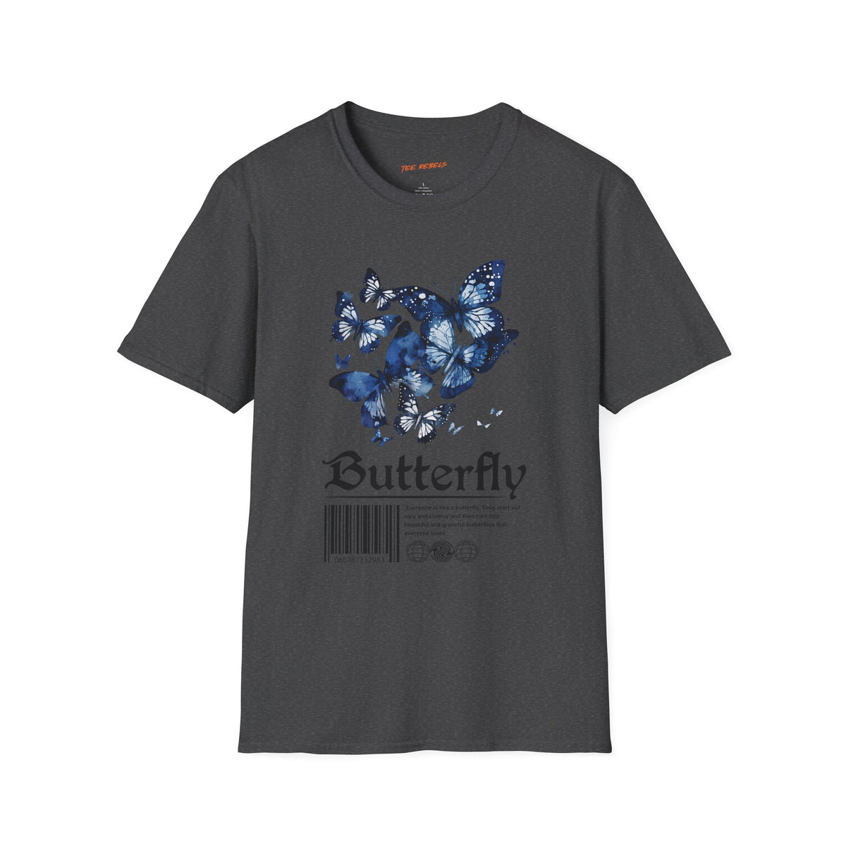 Butterfly Rose "Spread Love" Graphic T-Shirt