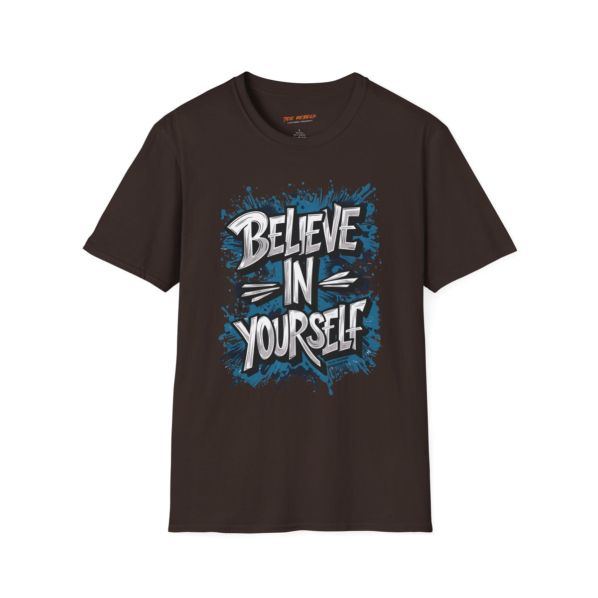 Motivational T-Shirt - Believe in Yourself & Spread Love Graphic T-Shirt