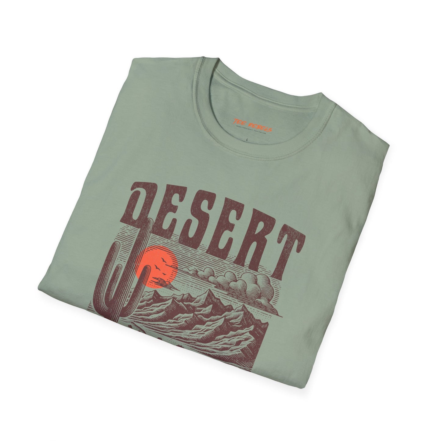 Desert Dreamer Unisex Streetwear T-Shirt | Vintage Western Graphic T-Shirt | Desert Rebel Frequency