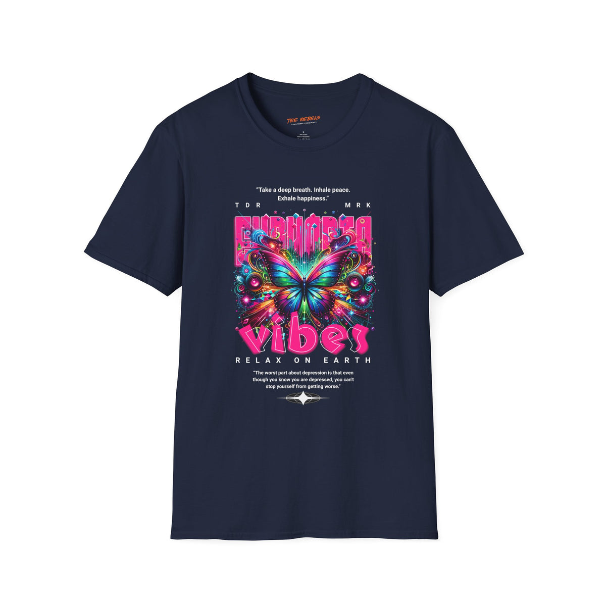 Euphoria Spread Love Rose Graphic T-Shirt