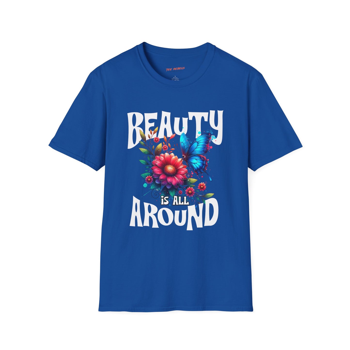 Beauty Is All Around / Spread Love Floral Graphic T-Shirt