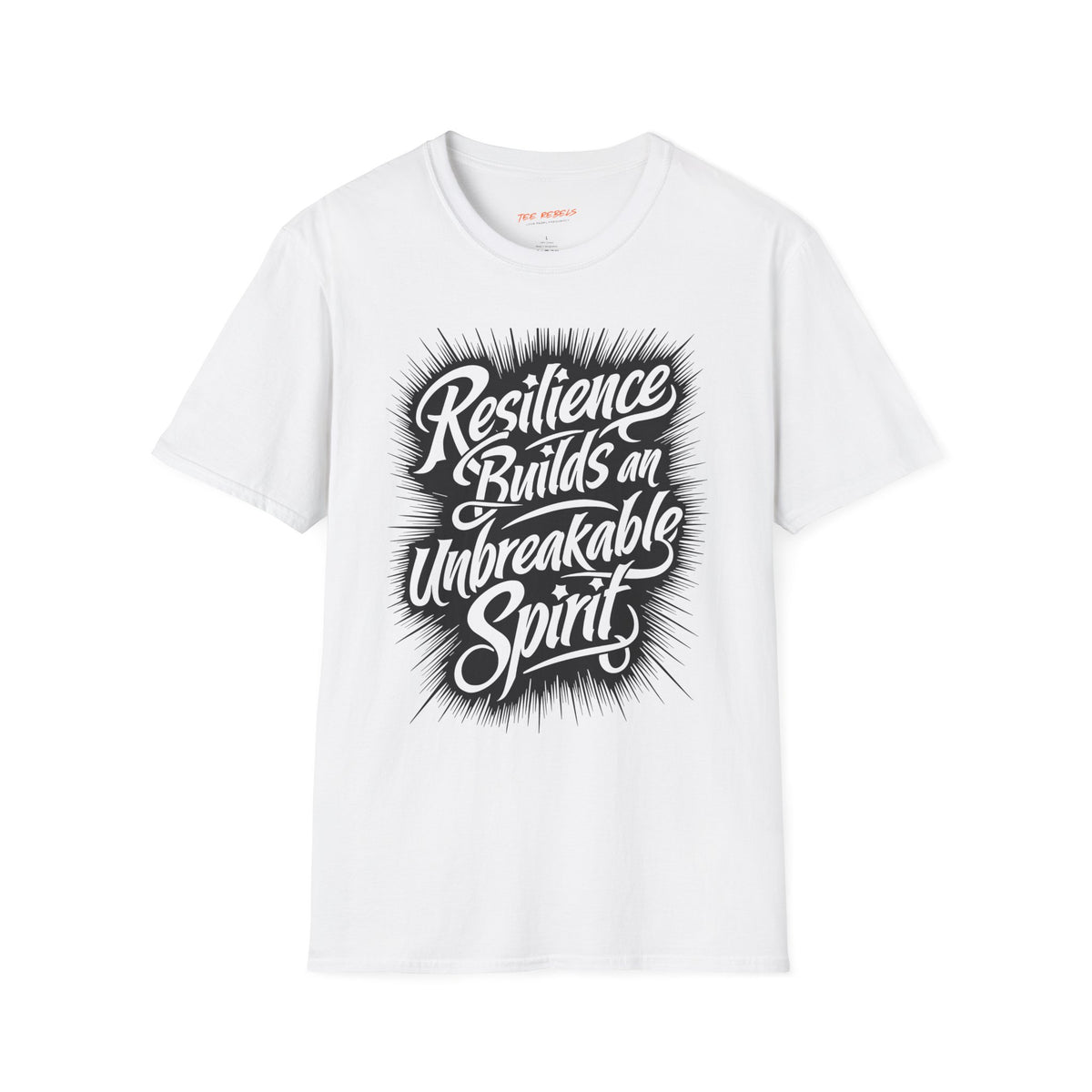 Motivational T-Shirt - Resilience Builds an Unbreakable Spirit & Spread Love Graphic T-Shirt