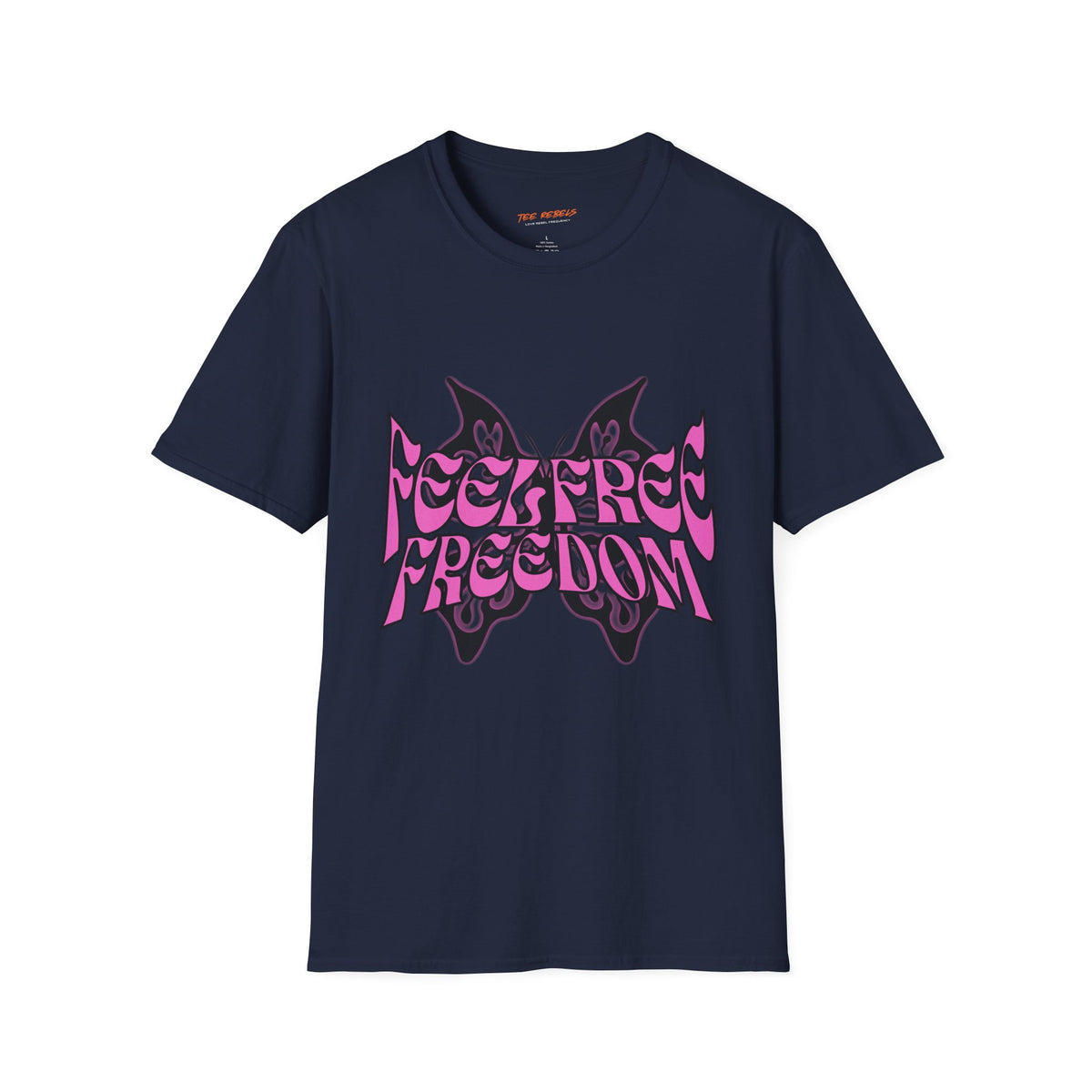 Feel Free & Freedom Butterfly Spread Love Graphic T-Shirt