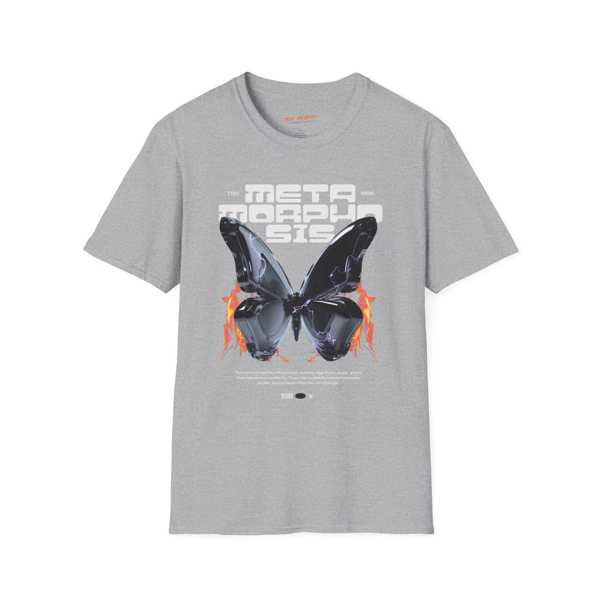 Metamorphasis Spread Love Rose Graphic T-Shirt