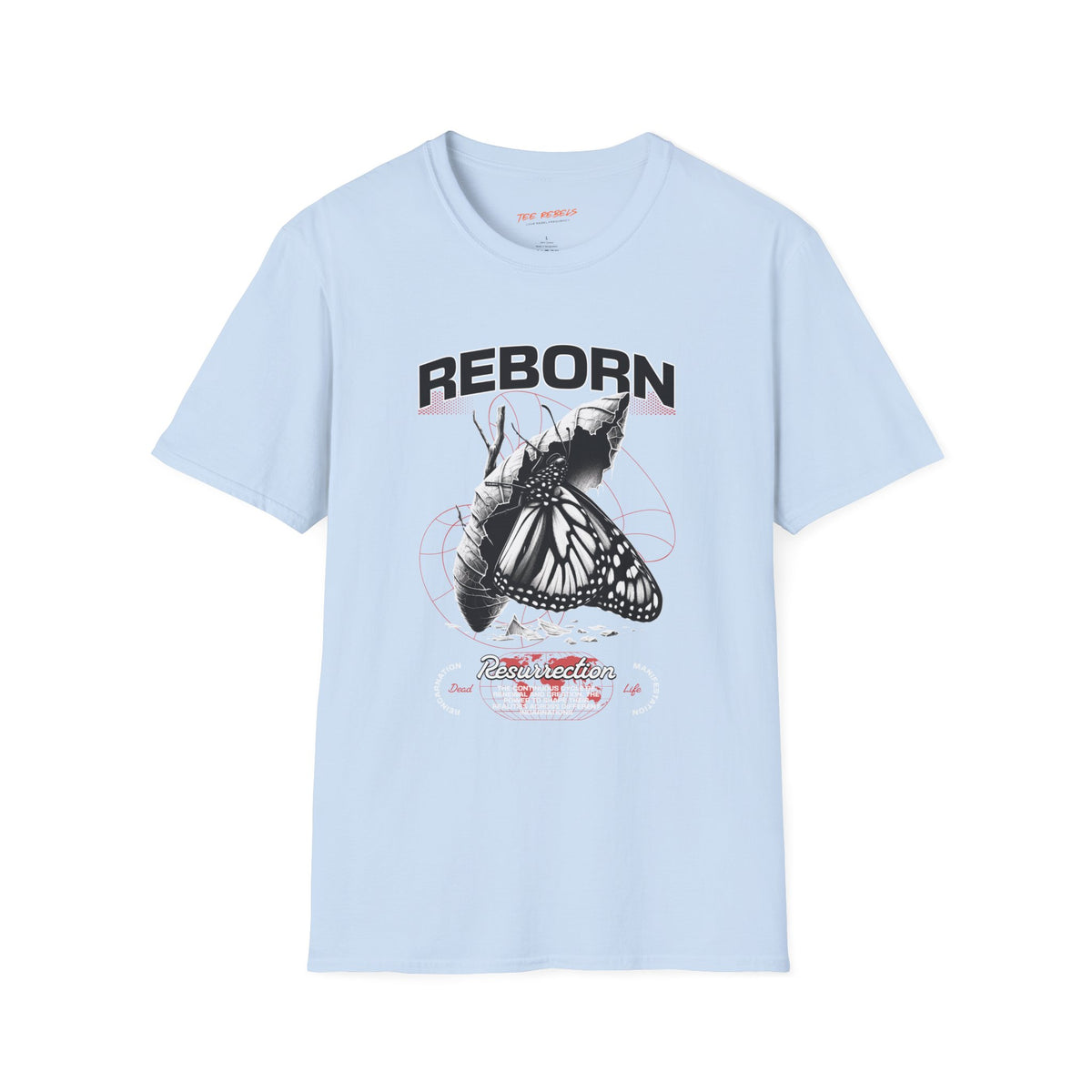 Reborn Butterfly Spread Love Graphic T-Shirt