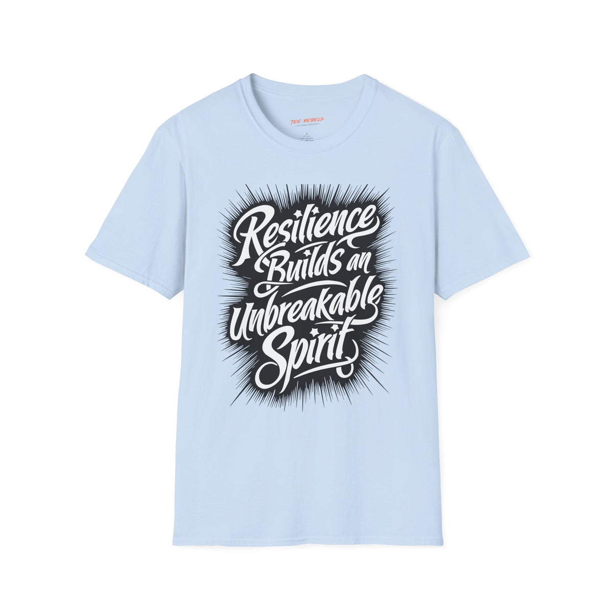 Motivational T-Shirt - Resilience Builds an Unbreakable Spirit & Spread Love Graphic T-Shirt