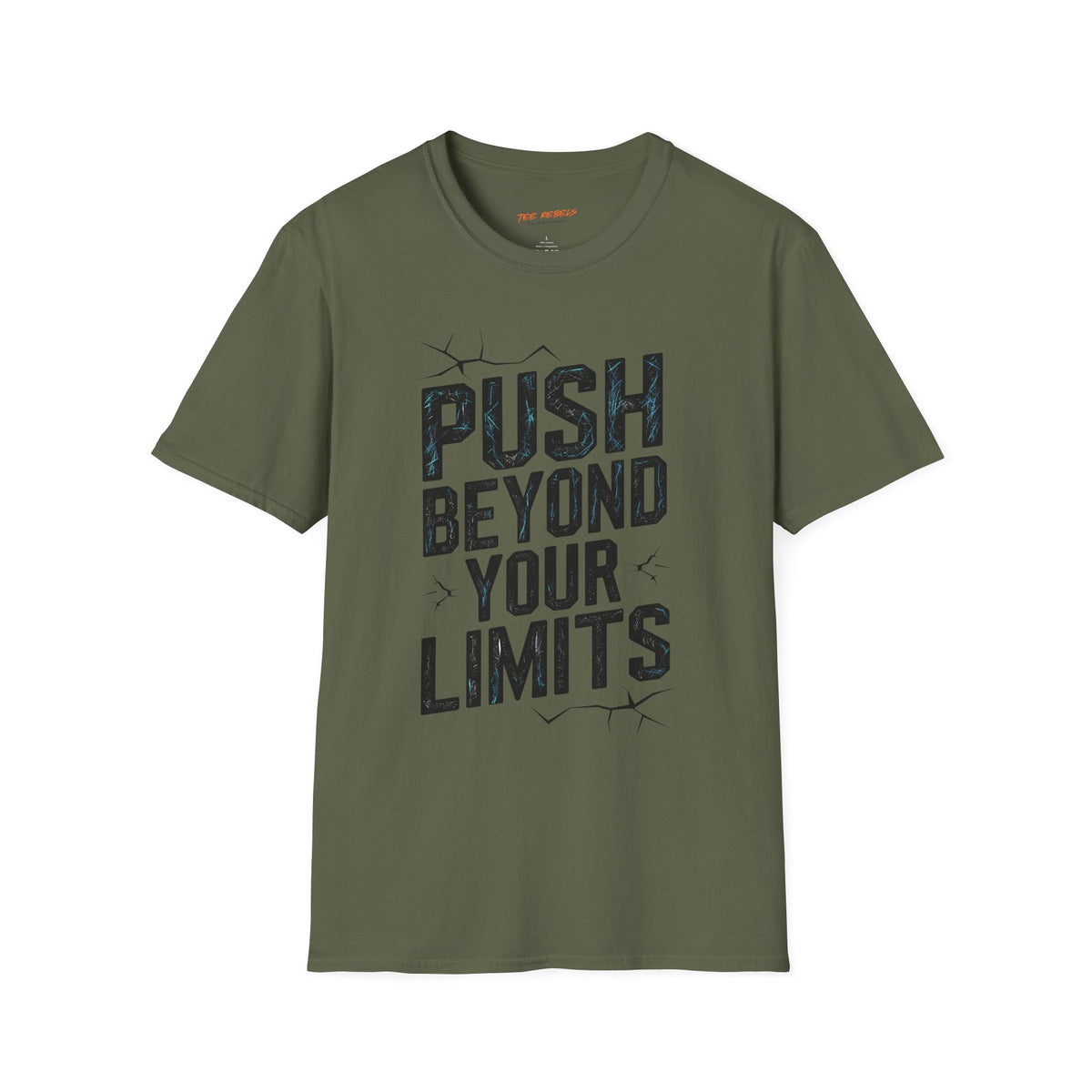 Motivational T-Shirt - Push Beyond Your Limits - Spread Love Graphic T-Shirt
