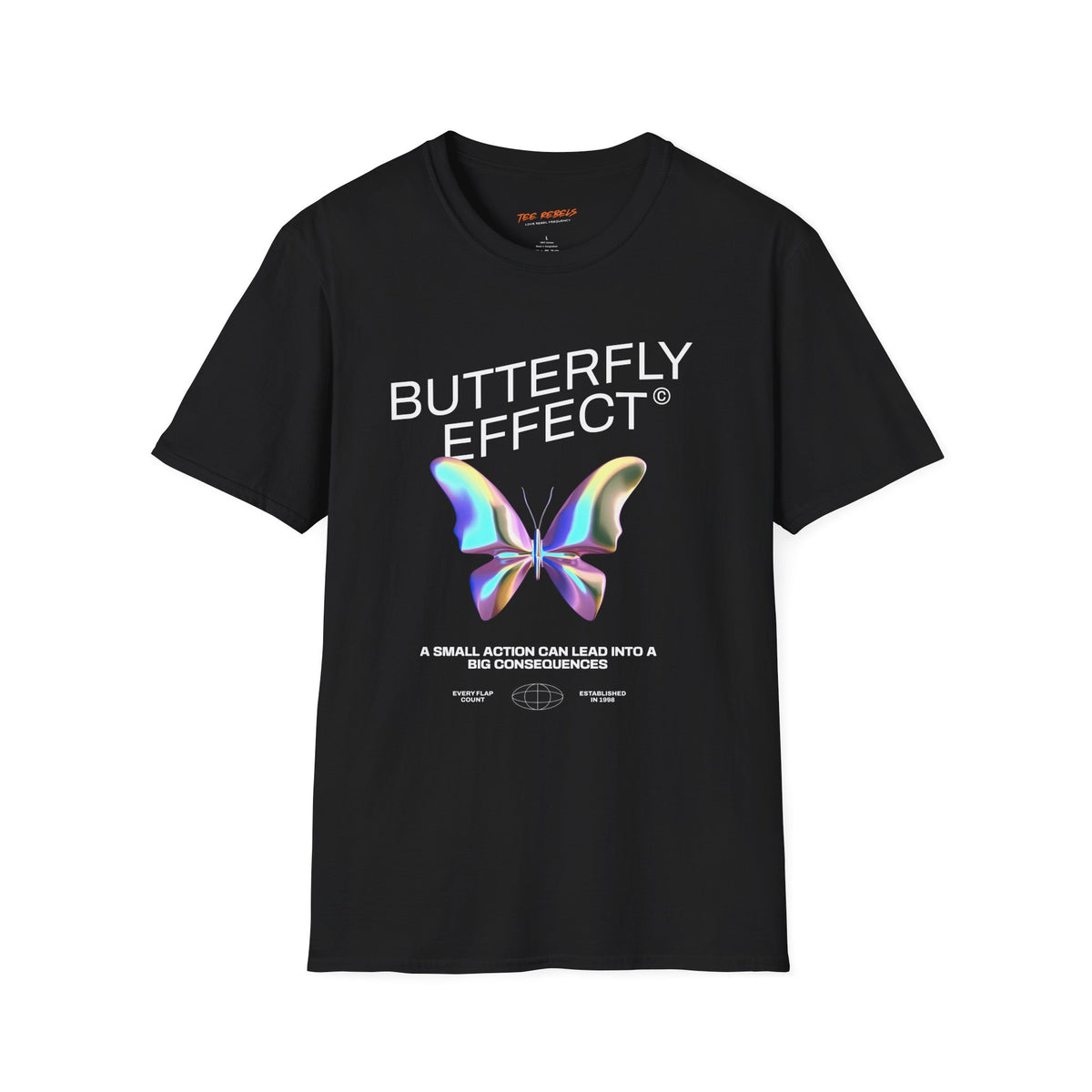 Butterfly Effect & Spread Love Graphic T-Shirt