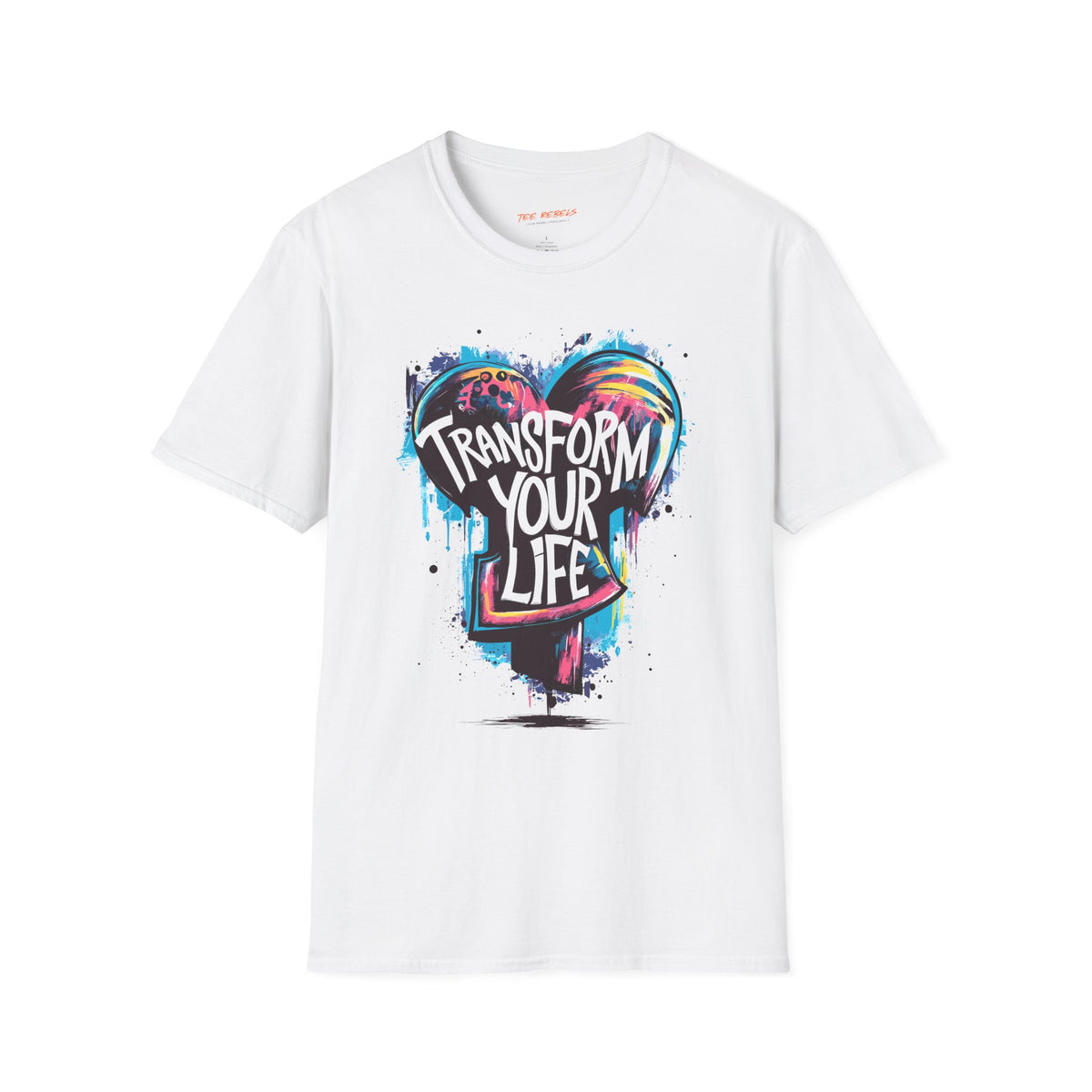 Motivational T-Shirt - Transform Your Life & Spread Love Graphic T-Shirt
