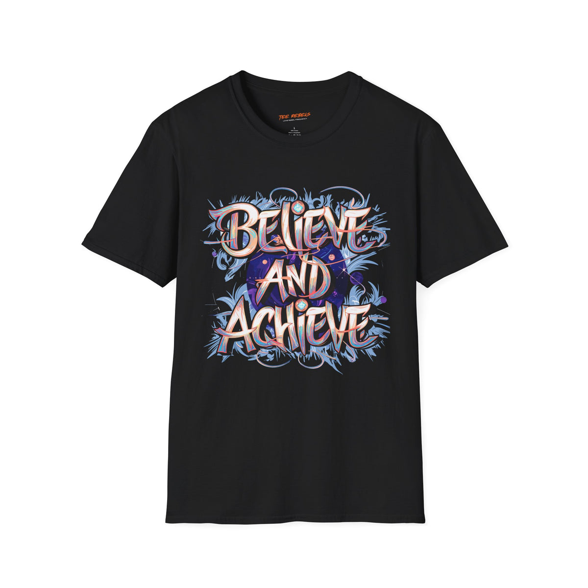 Motivational T-Shirt - Believe and Achieve - Spread Love Graphic T-Shirt