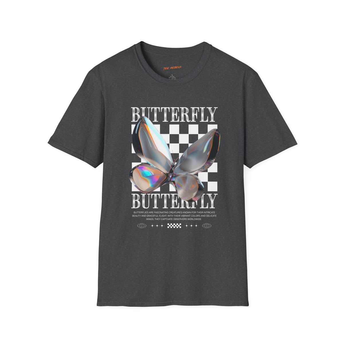 Spread Love Butterfly Graphic T-Shirt