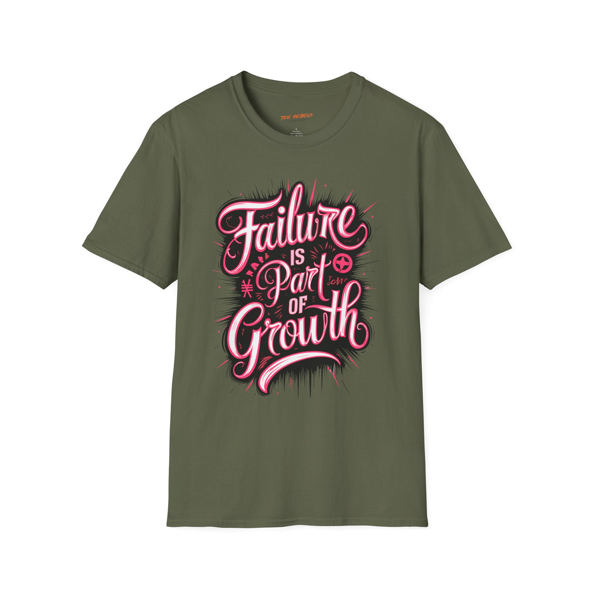 Motivation T-Shirt - Failure Is Part of Growth & Spread Love Graphic T-Shirt