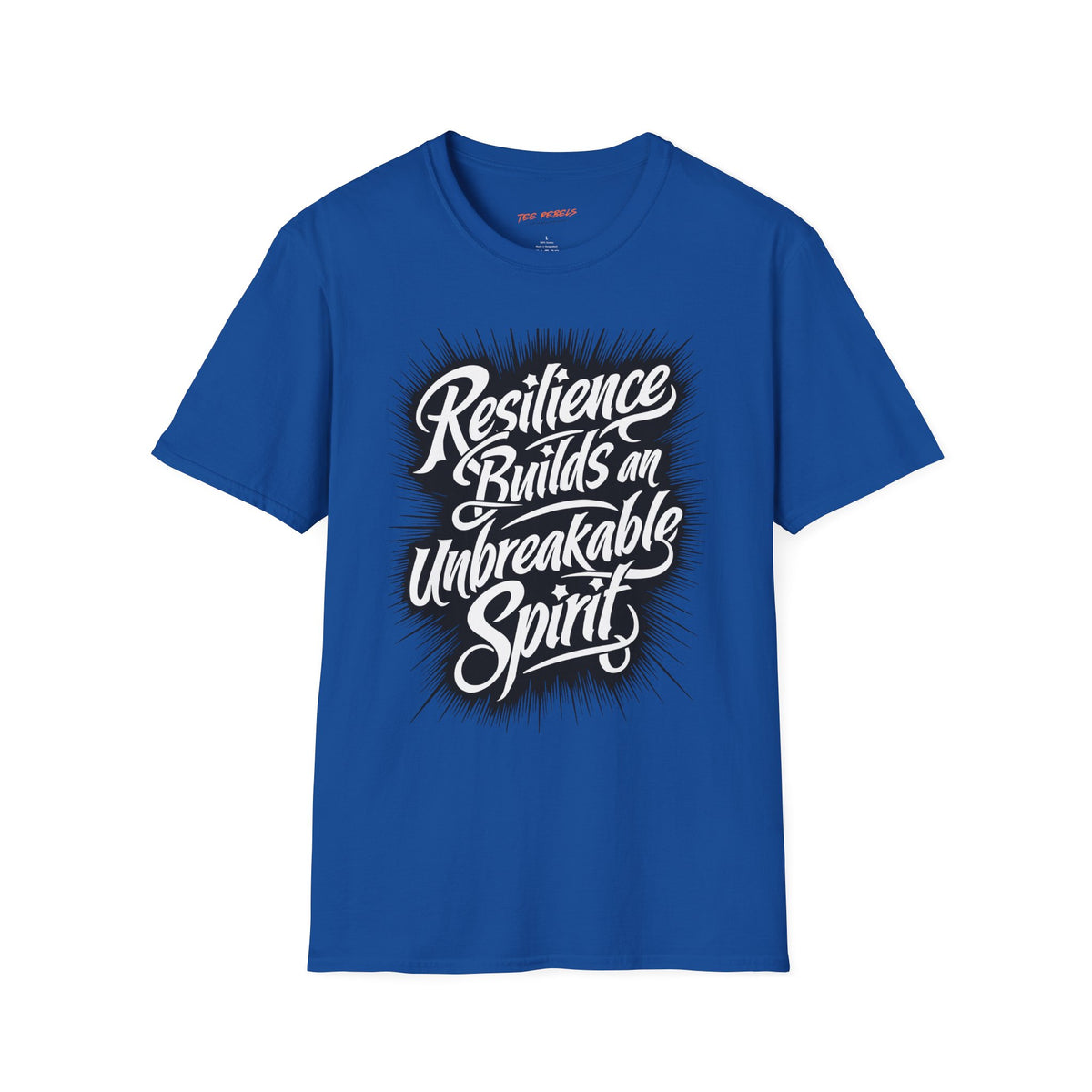 Motivational T-Shirt - Resilience Builds an Unbreakable Spirit & Spread Love Graphic T-Shirt
