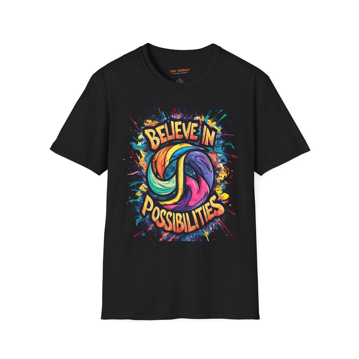 Motivational T-Shirt - Spread Love & Believe in Possibilities Graphic T-Shirt