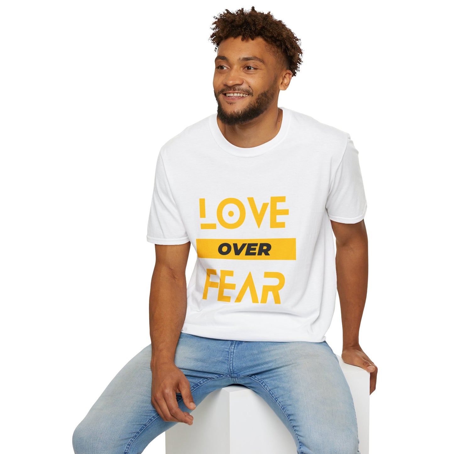 Love Over Fear Unisex T-Shirt | Love Over Fear Rebel Frequency