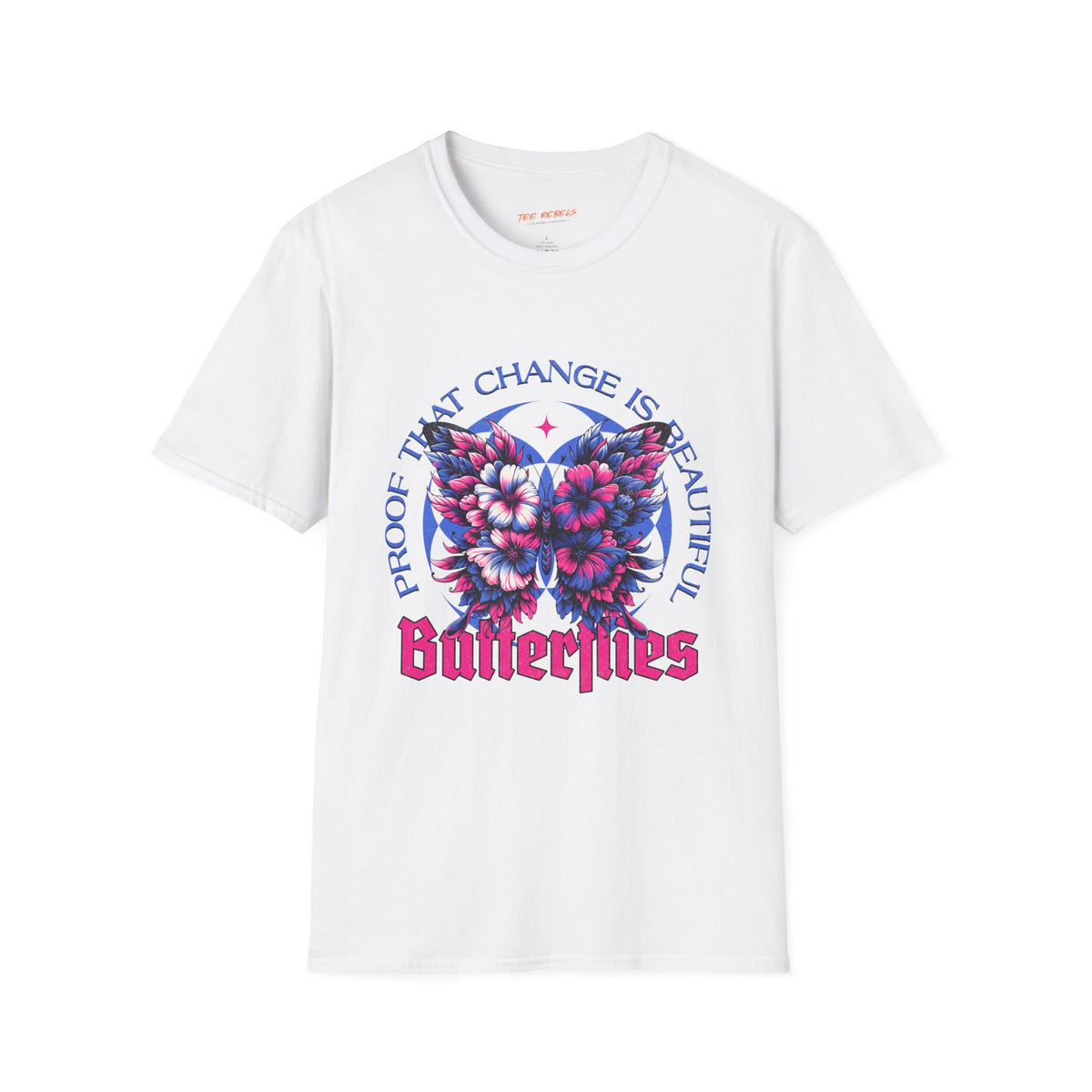 Butterfly Change & Spread Love Graphic T-Shirt