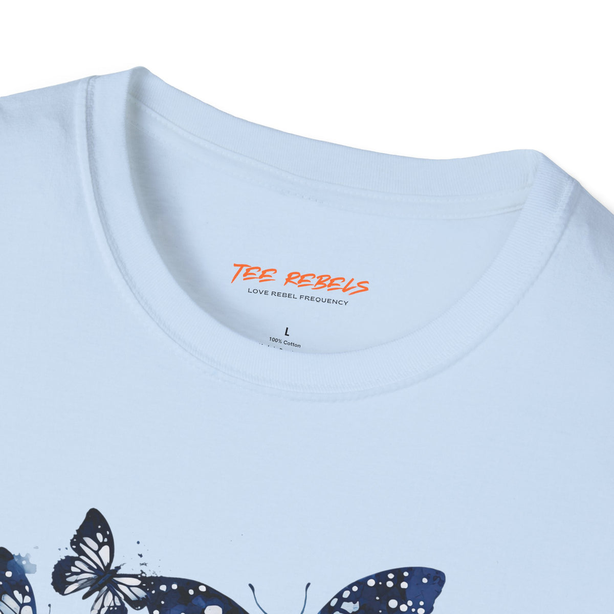 Butterfly Rose "Spread Love" Graphic T-Shirt