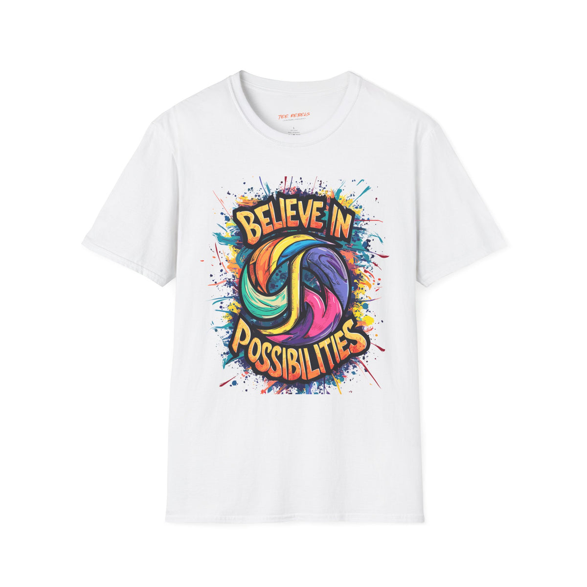 Motivational T-Shirt - Spread Love & Believe in Possibilities Graphic T-Shirt