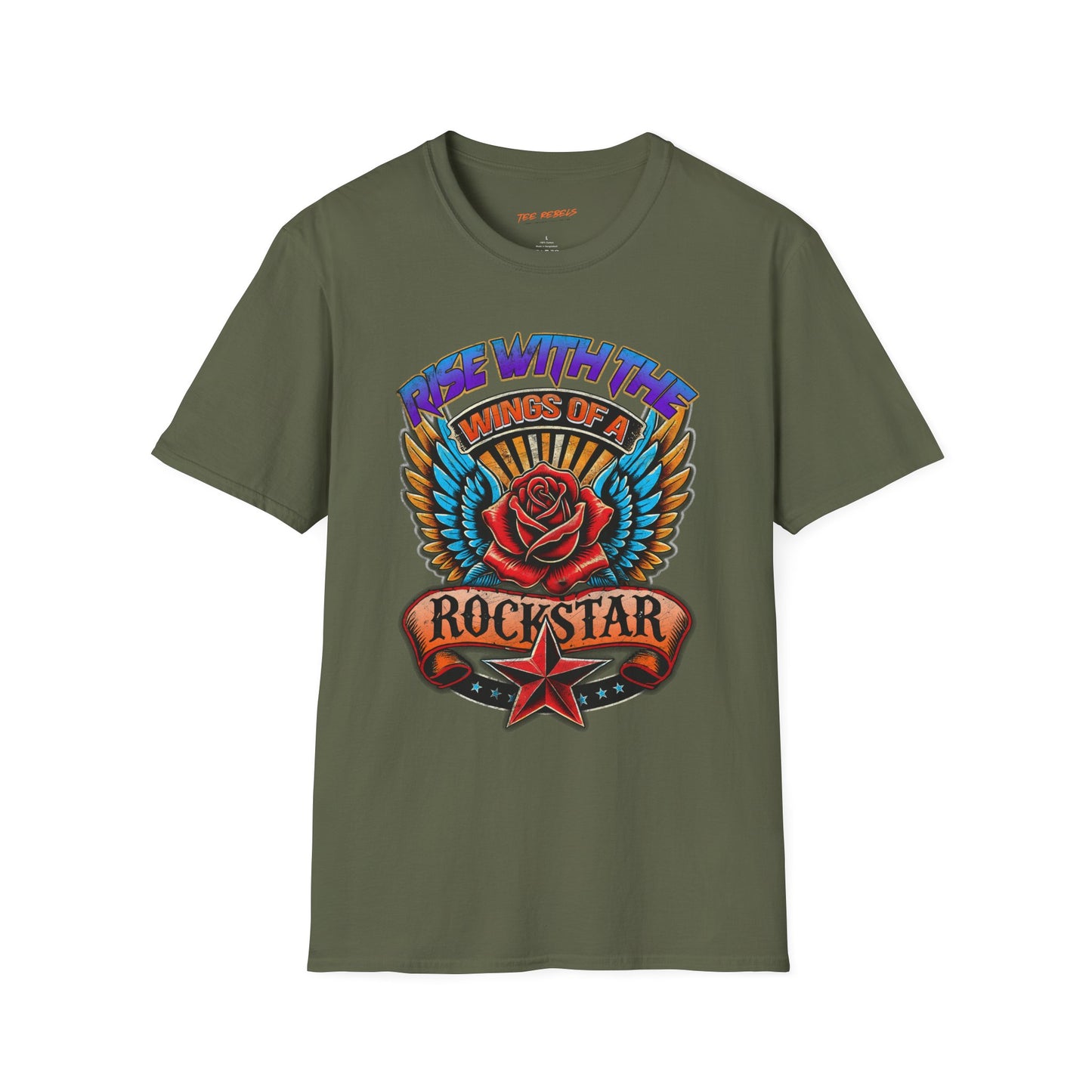 Rockstar Unisex T-Shirt - Rock With The Rockstar Design