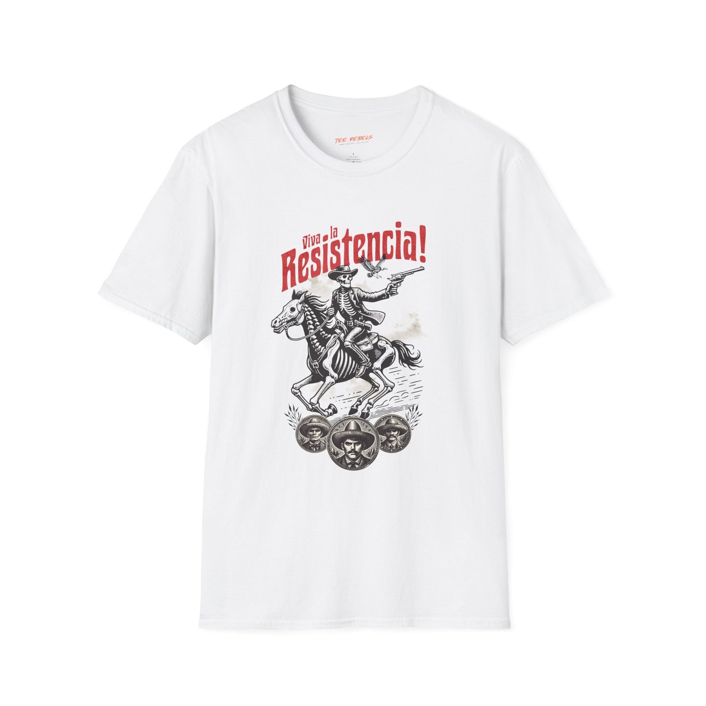 Viva a La Resistencia Graphic Unisex Streetwear T-Shirt - "Spread Love" | Trendy Casual Wear, Gift for Friends, Activism, Unique Style
