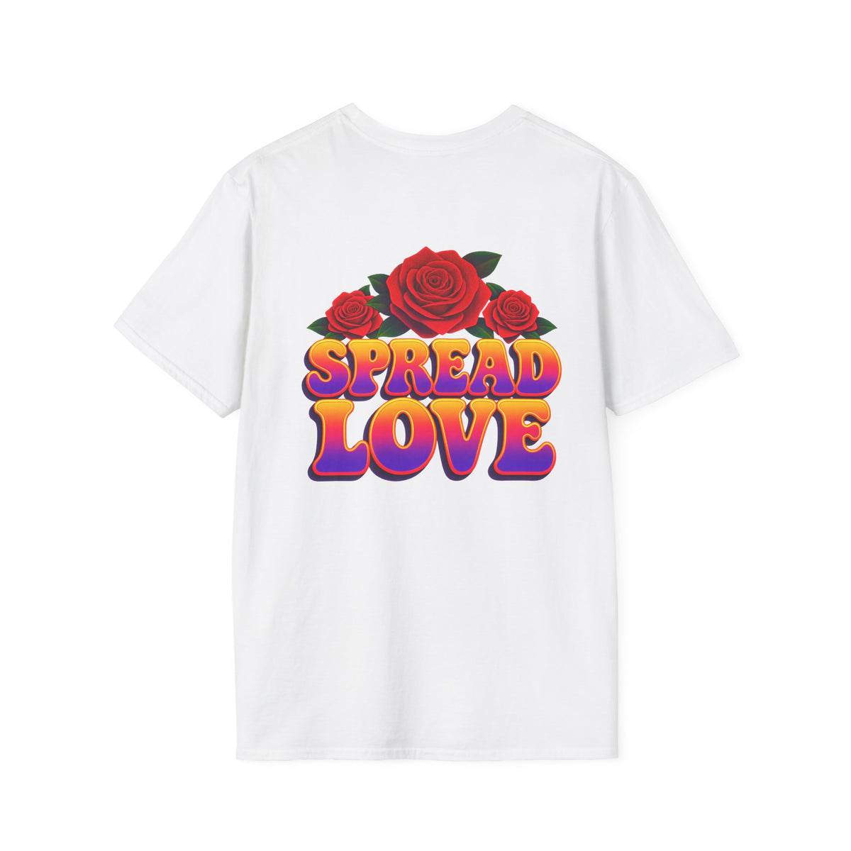 Motivational T-Shirt - Focus on the Goal & Spread Love Graphic T-Shirt
