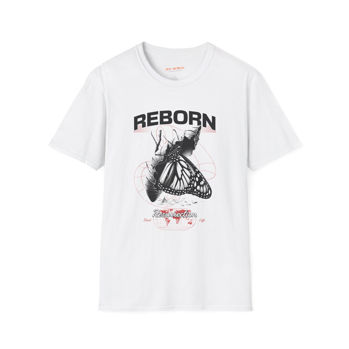 Reborn Butterfly Spread Love Graphic T-Shirt