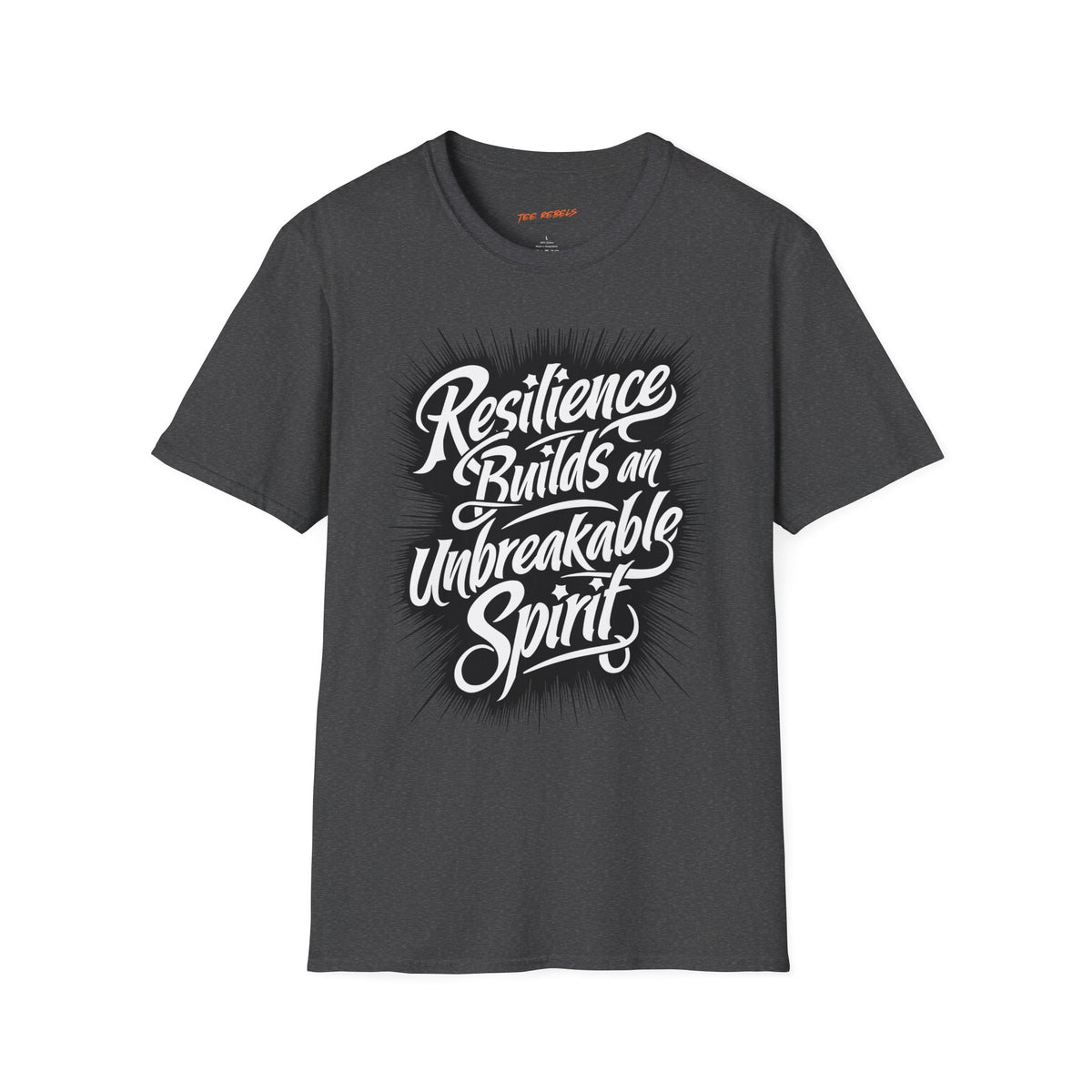 Motivational T-Shirt - Resilience Builds an Unbreakable Spirit & Spread Love Graphic T-Shirt