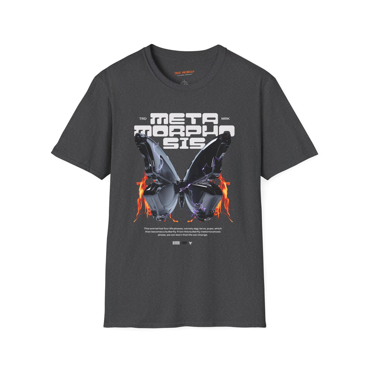Metamorphasis Spread Love Rose Graphic T-Shirt