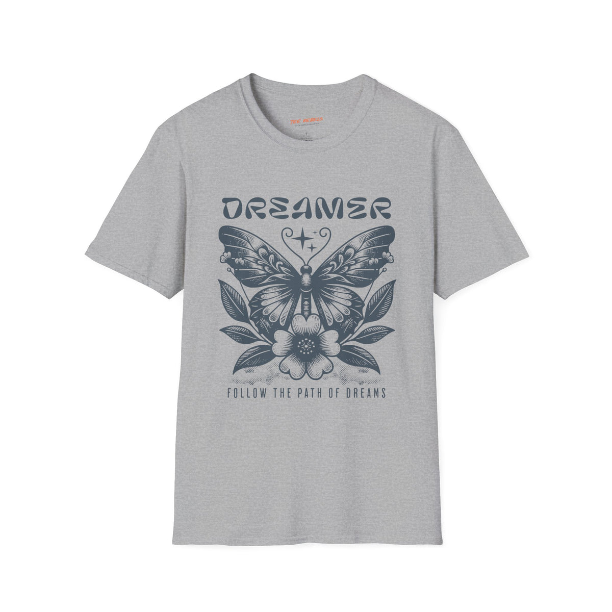 Dreamer Spread Love Butterfly Rose T-Shirt