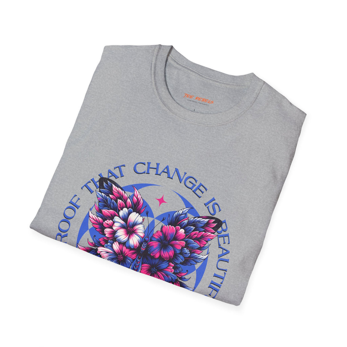 Butterfly Change & Spread Love Graphic T-Shirt