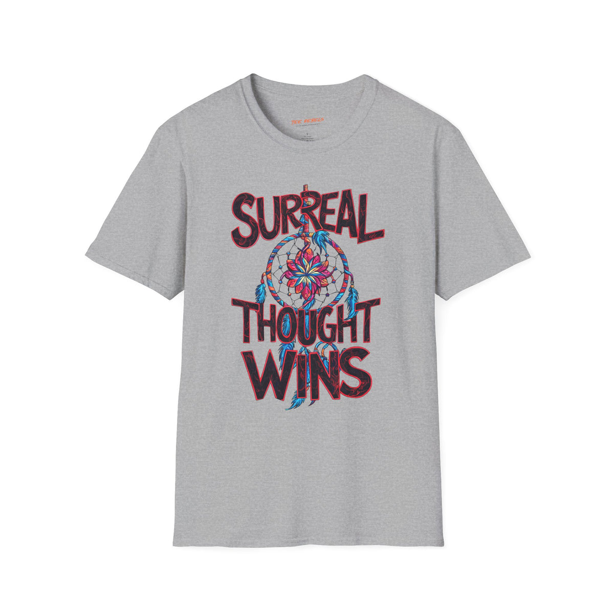 Motivational T-Shirt – Surreal Thought Wins & Spread Love Graphic T-Shirt