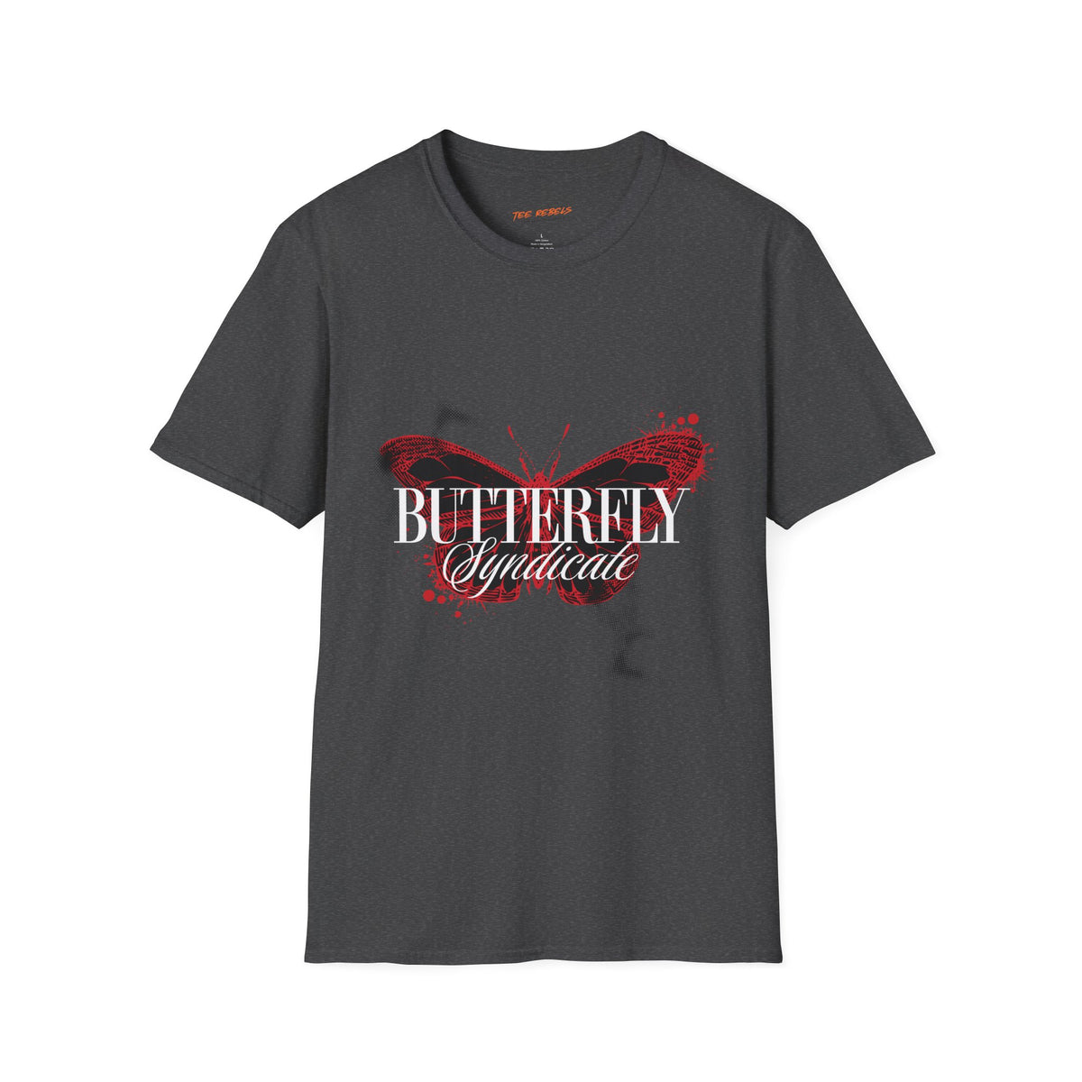 Butterfly Syndicate Spread Love Rose Graphic T-Shirt