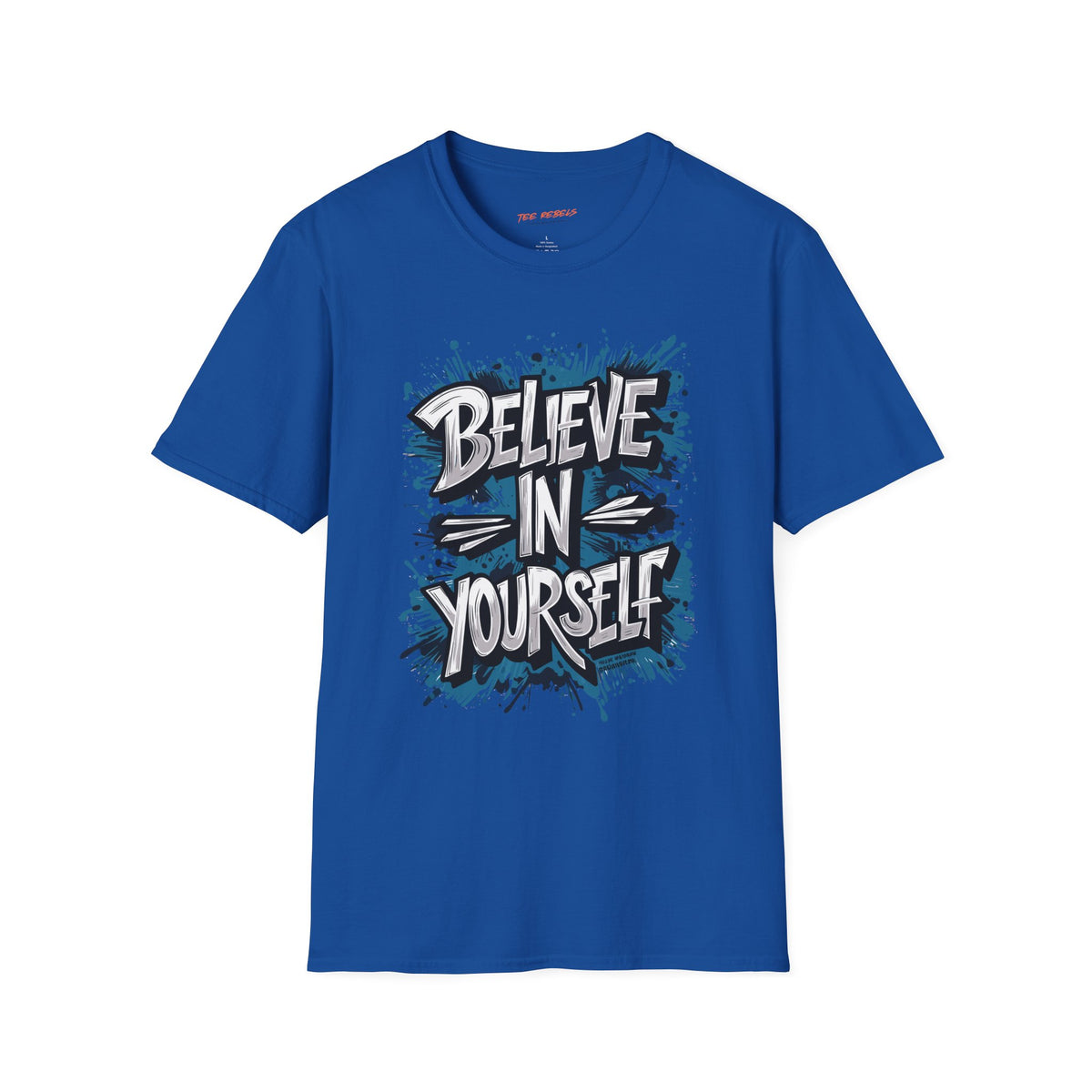 Motivational T-Shirt - Believe in Yourself & Spread Love Graphic T-Shirt
