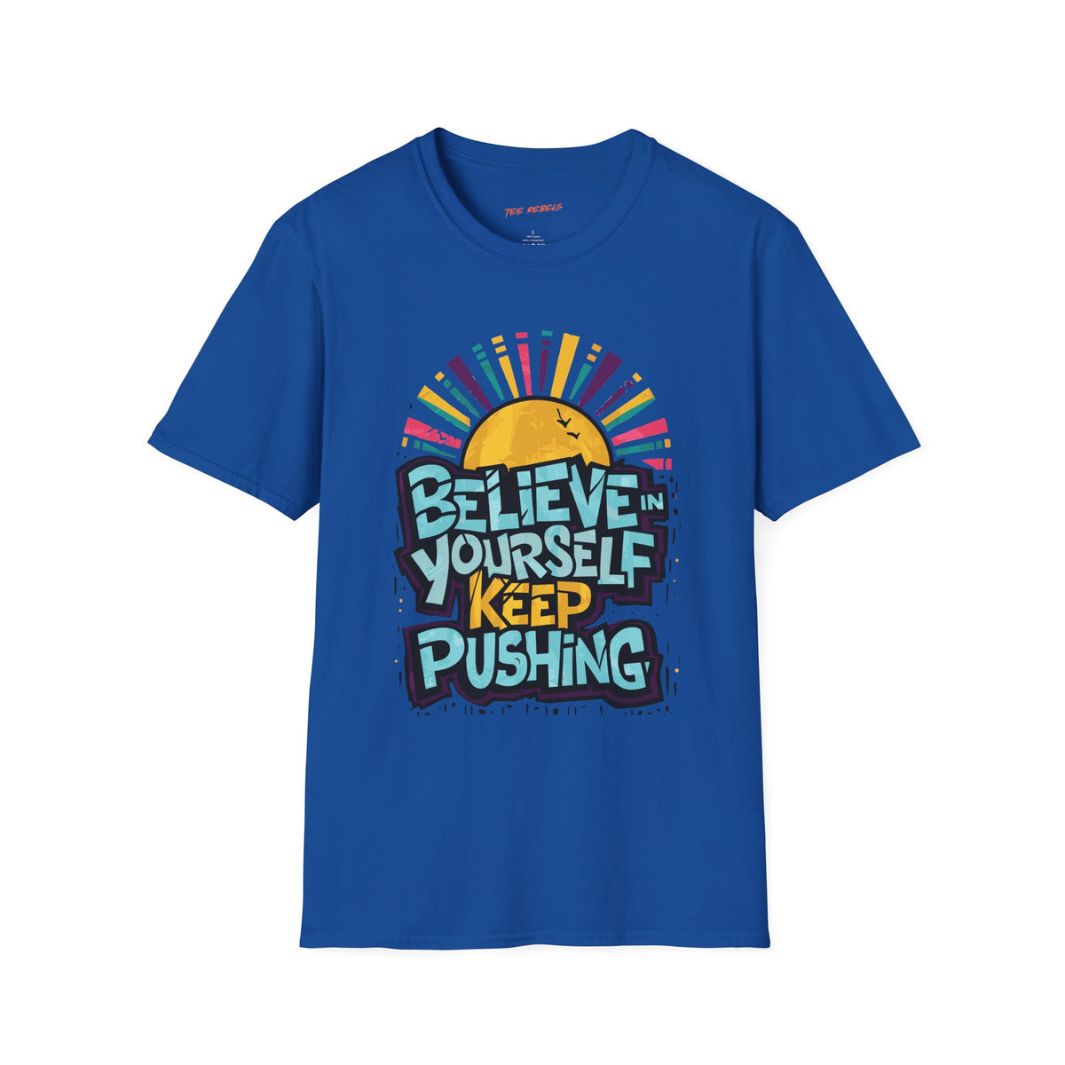 Motivational T-Shirt - Believe in Yourself / Spread Love Graphic T-Shirt