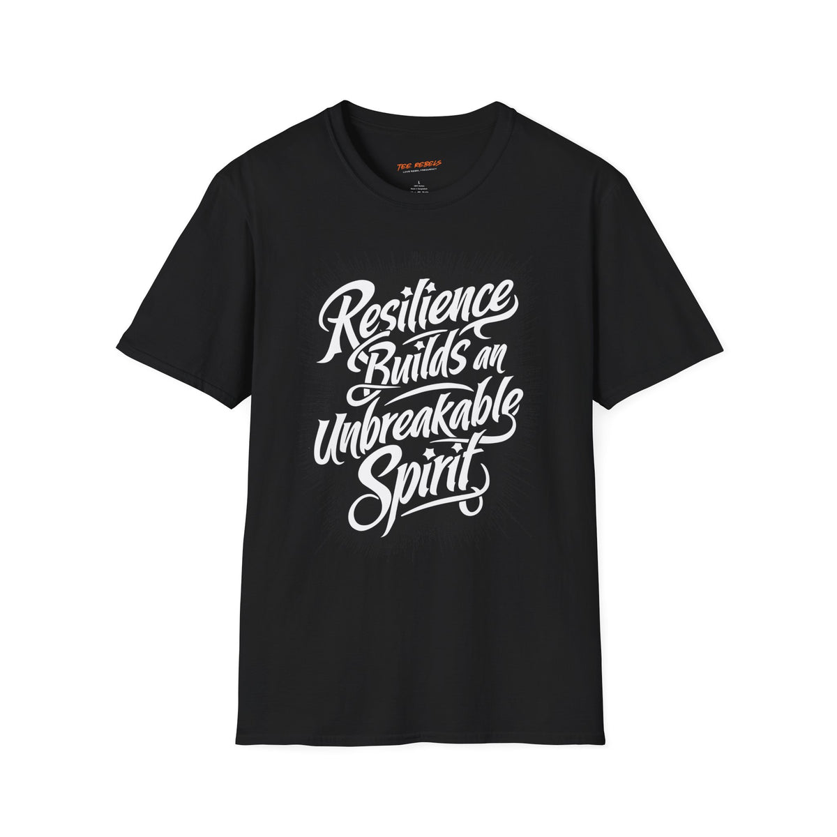 Motivational T-Shirt - Resilience Builds an Unbreakable Spirit & Spread Love Graphic T-Shirt