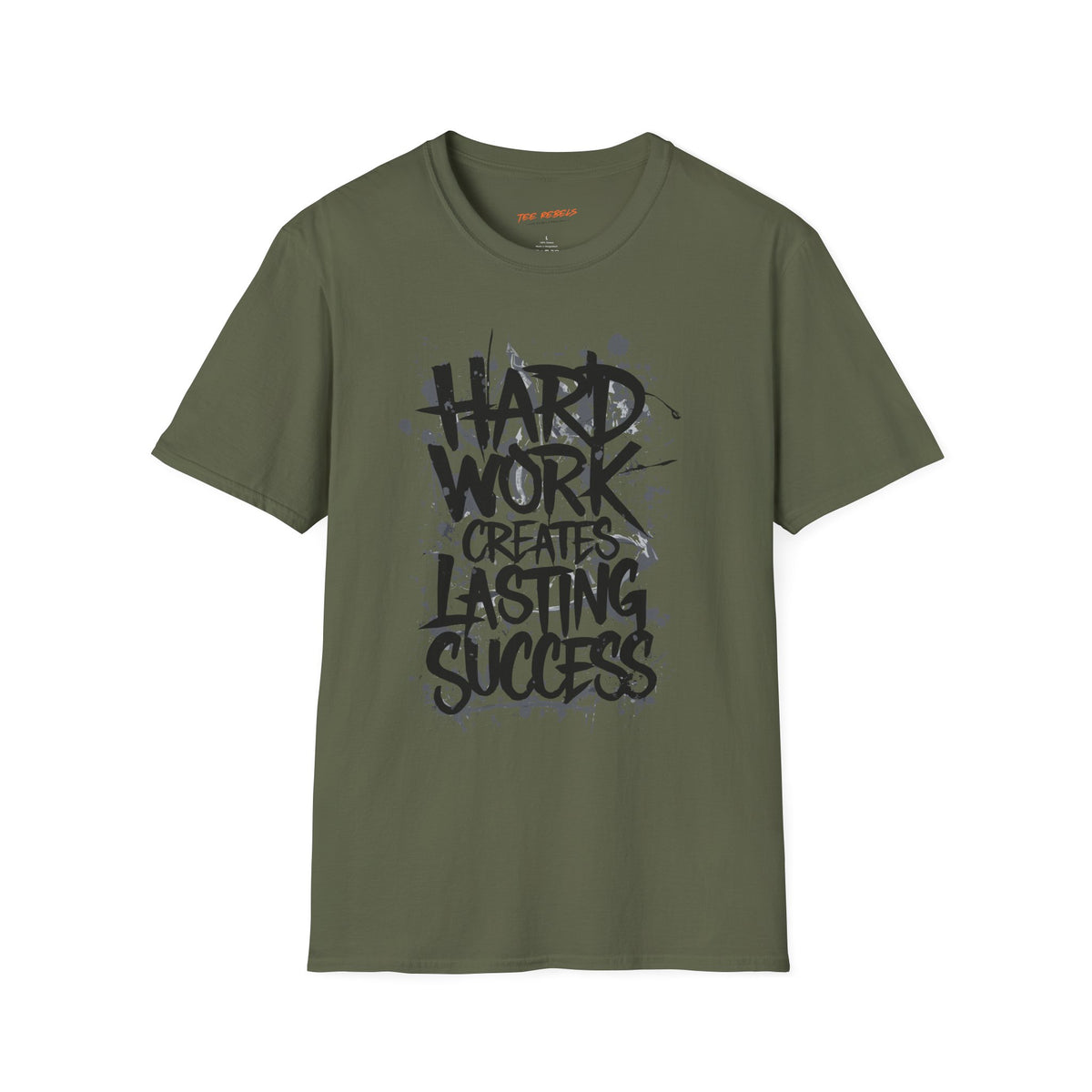 Motivational Graphic T-Shirt – Hard Work Creates Lasting Success & Spread Love