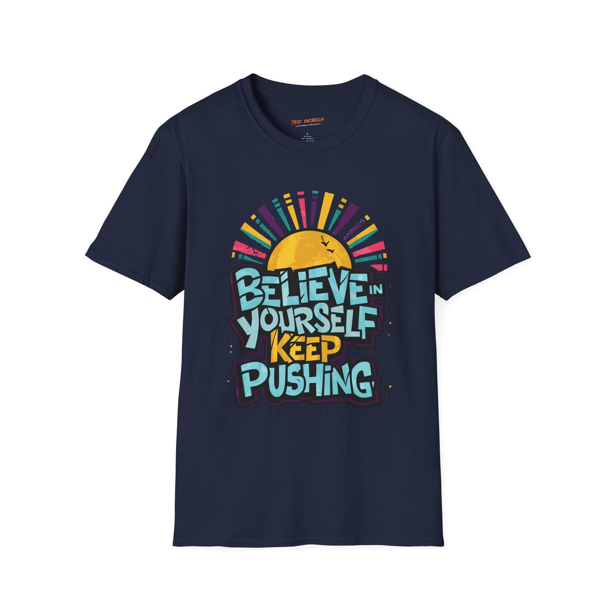Motivational T-Shirt - Believe in Yourself / Spread Love Graphic T-Shirt