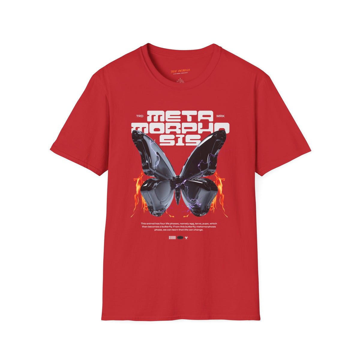 Metamorphasis Spread Love Rose Graphic T-Shirt