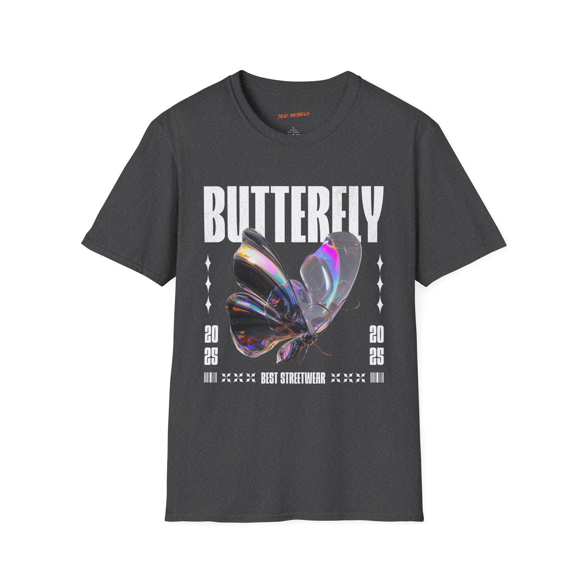 Butterfly & Spread Love Graphic T-Shirt